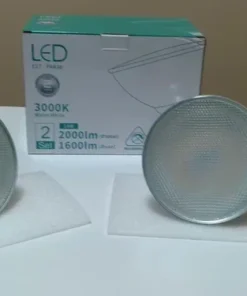 Komplet dwóch żarówek LED par38 E27