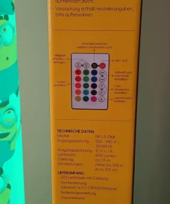 Stojąca lampa owalna minionki NP-LS-01MI - obrazek 6