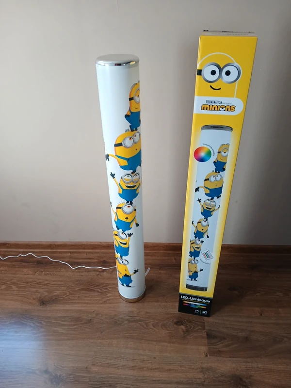 Stojąca lampa owalna minionki NP-LS-01MI