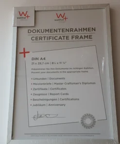 Ramka na zdjecia aluminiowa 30,5 x 22 cm