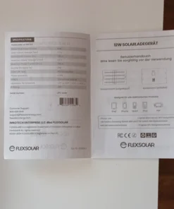 Komplet dwóch paneli solarnych - obrazek 4
