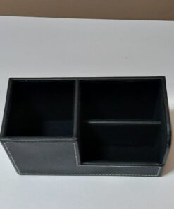 Stylowy czarny organizer na przybory