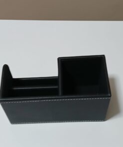 Stylowy czarny organizer na przybory - obrazek 3