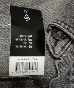 Kurtka jeansowa damska esmara® (48, szara) - obrazek 6