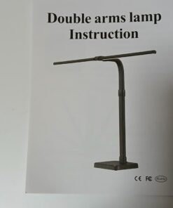 Podwójna Lampka Biurkowa LED 24W + Ładowarka Indukcyjna Qi - obrazek 6