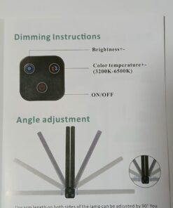 Podwójna Lampka Biurkowa LED 24W + Ładowarka Indukcyjna Qi - obrazek 7