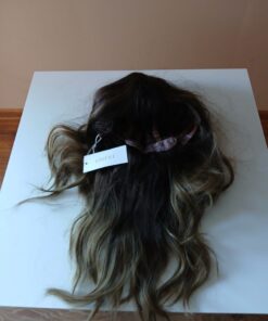 Peruka OUFEI Long Wavy – Piękne Fale Ombre, Naturalny Wygląd - obrazek 2