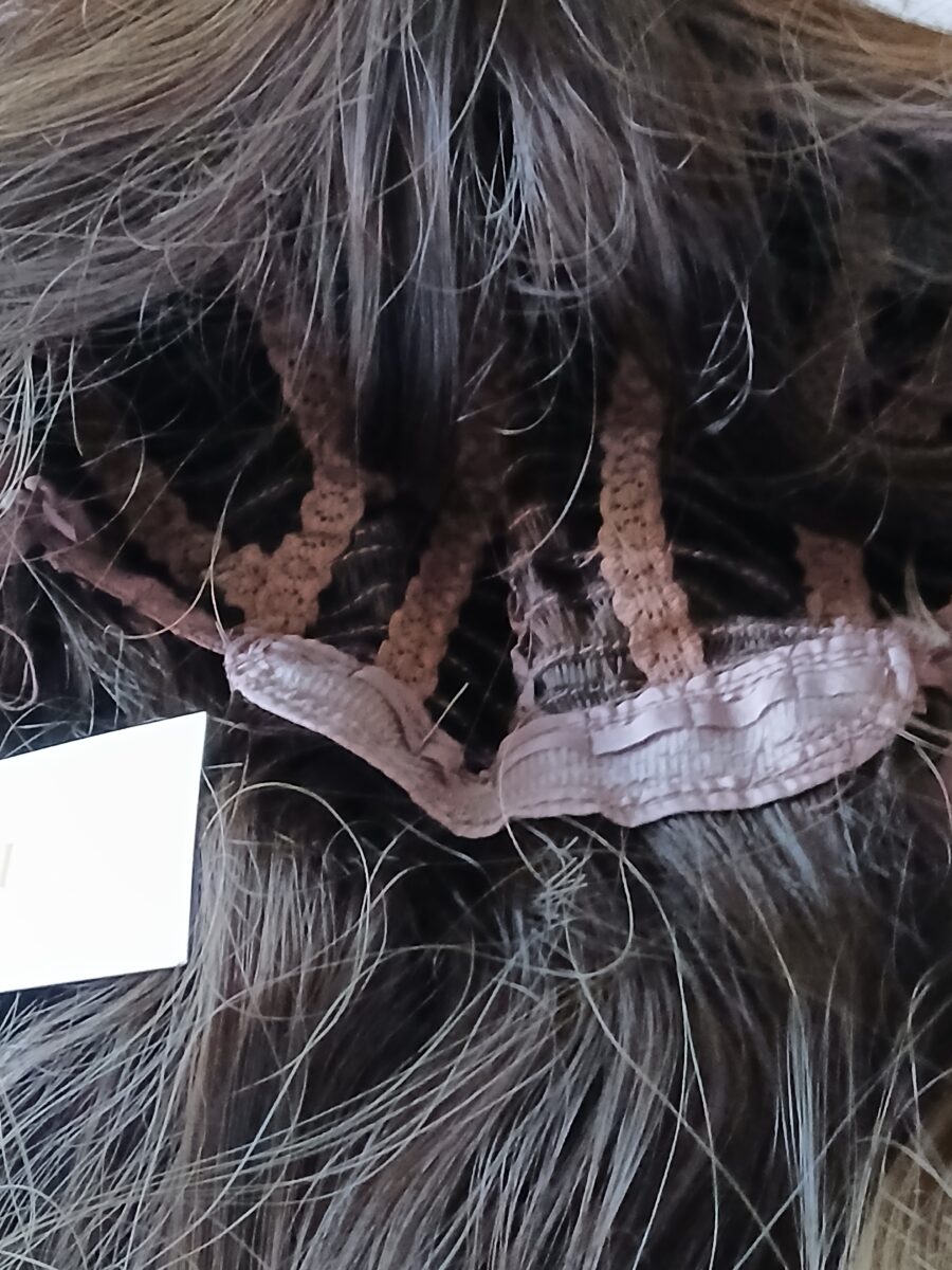 Peruka OUFEI Long Wavy – Piękne Fale Ombre, Naturalny Wygląd - obrazek 3