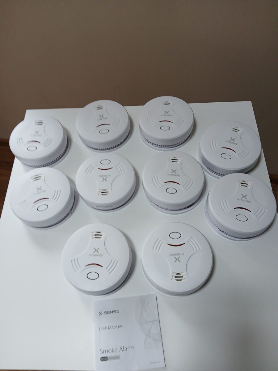 Zestaw 10x czujnik dymu X-SENSE SD11 certyfikat TÜV
