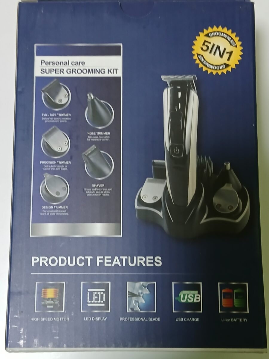 Zestaw 5w1 personal care super Grooming Kit wyświetlacz LED - obrazek 7