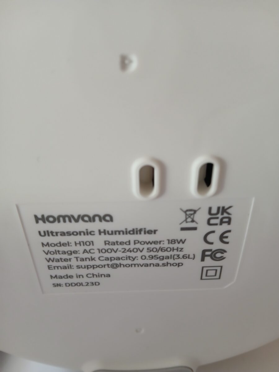 Nawilżacz powietrza dyfuzor olejków cichy - obrazek 5