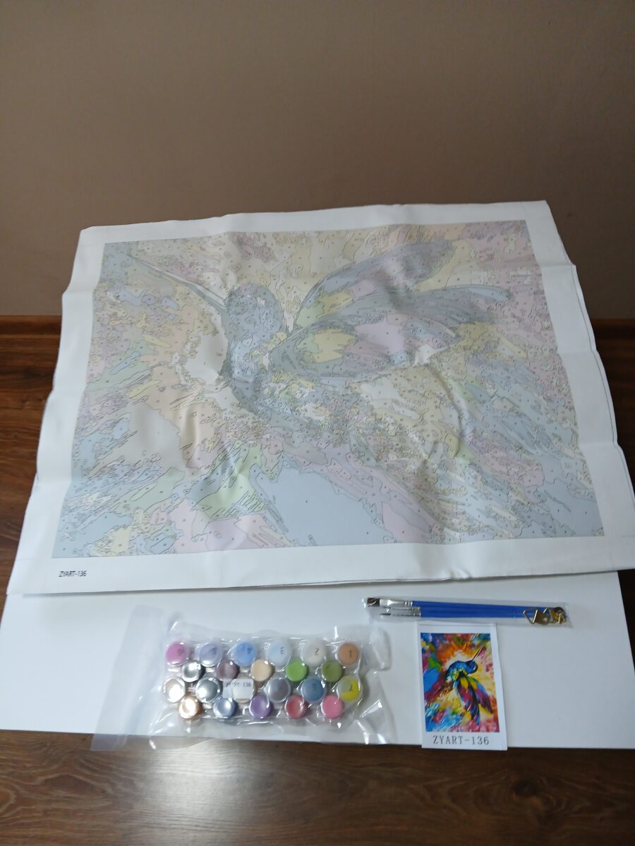 Malowanie po numerach zestaw DIY 40x50 cm kompletny set Koliber