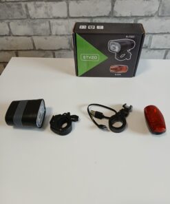 🚴‍♂️ Profesjonalny Zestaw Lampek Rowerowych LED | Model K-1323 + K-655 | Certyfikat StVZO 🌟 - obrazek 3