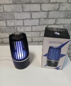 Alternative view of Lampa owadobójcza na komary muchy electric shock lamp usb