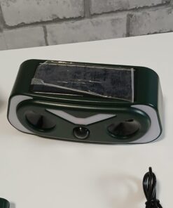Alternative view of Solarny odstraszacz zwierząt ultradźwiękowy na krety koty psy ptaki USB