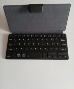 Mini klawiatura bezprzewodowa Bluetooth DOOHOEEK z etui podstawką