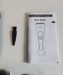 Wodoodporny trymer maszynka do ciała MANSPOT HC-W003A zestaw - obrazek 7