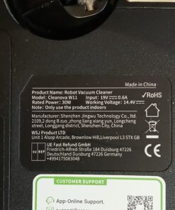 Robot sprzątający Cleanova W11 stacja automatyczna mop laser LDS pilot - obrazek 5