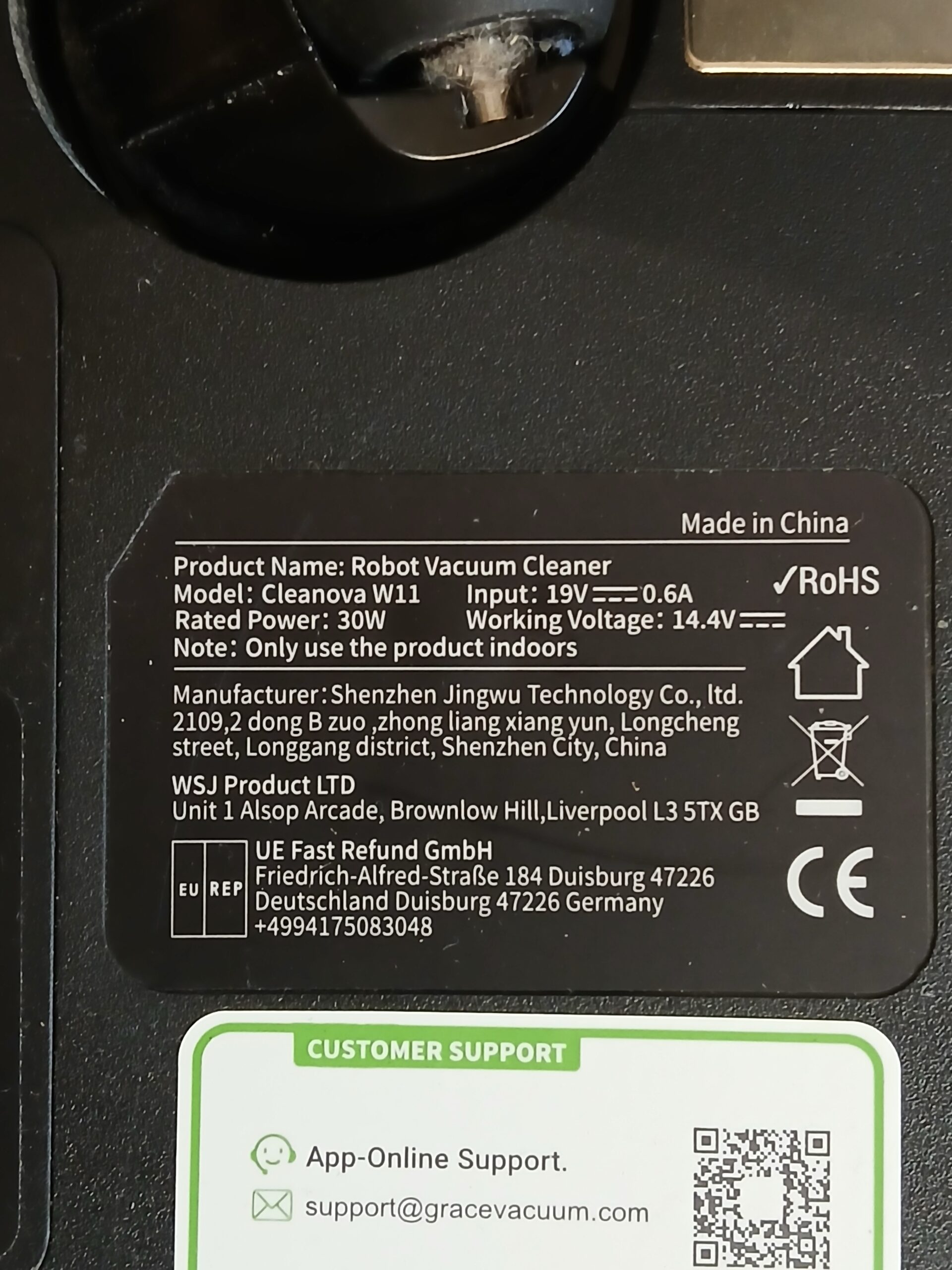 Robot sprzątający Cleanova W11 stacja automatyczna mop laser LDS pilot - obrazek 5