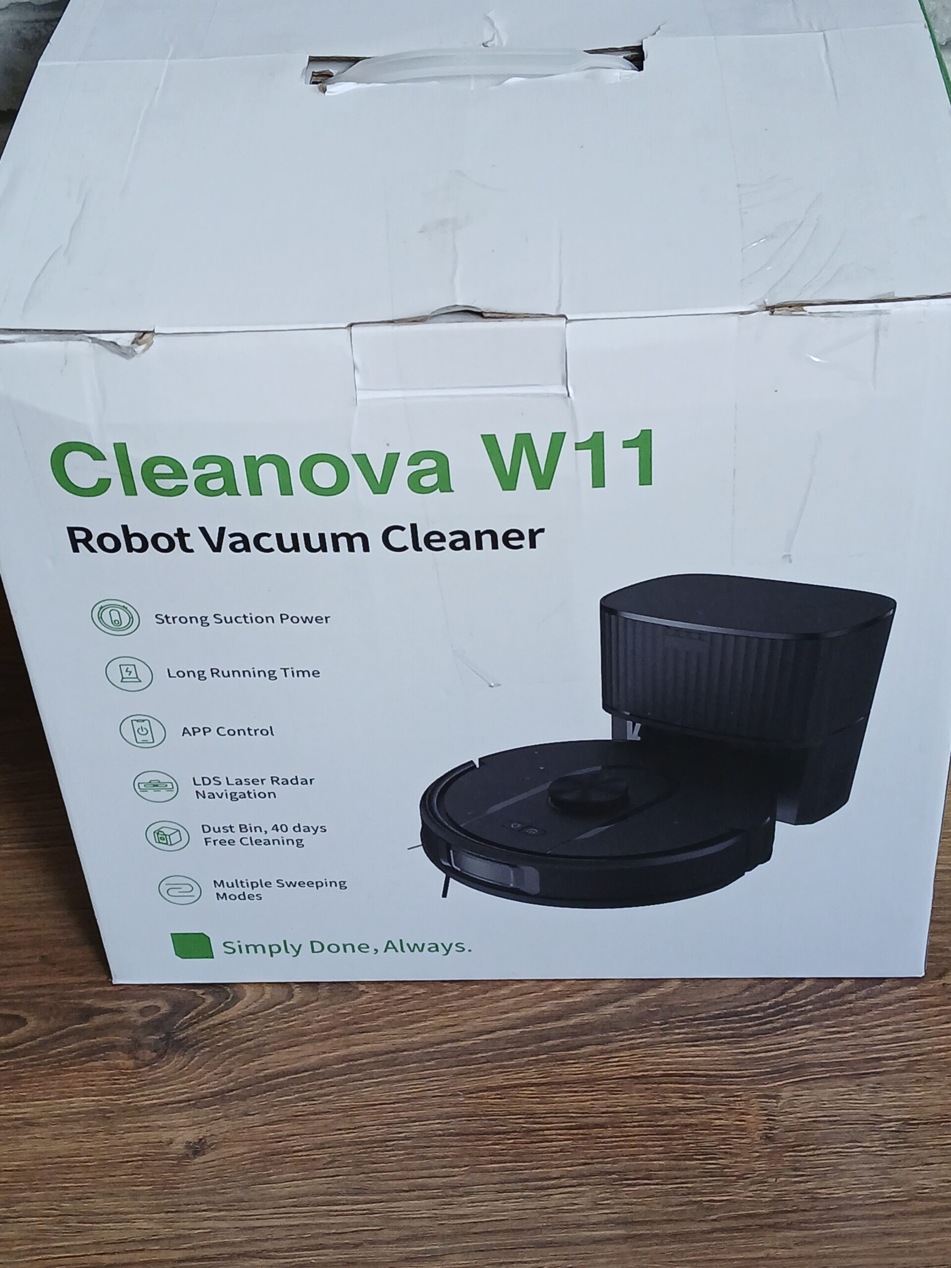 Robot sprzątający Cleanova W11 stacja automatyczna mop laser LDS pilot - obrazek 6