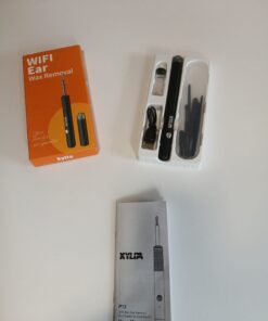Inteligentny otoskop czyścik do uszu z kamerą WiFi Xylla P12 HD zestaw