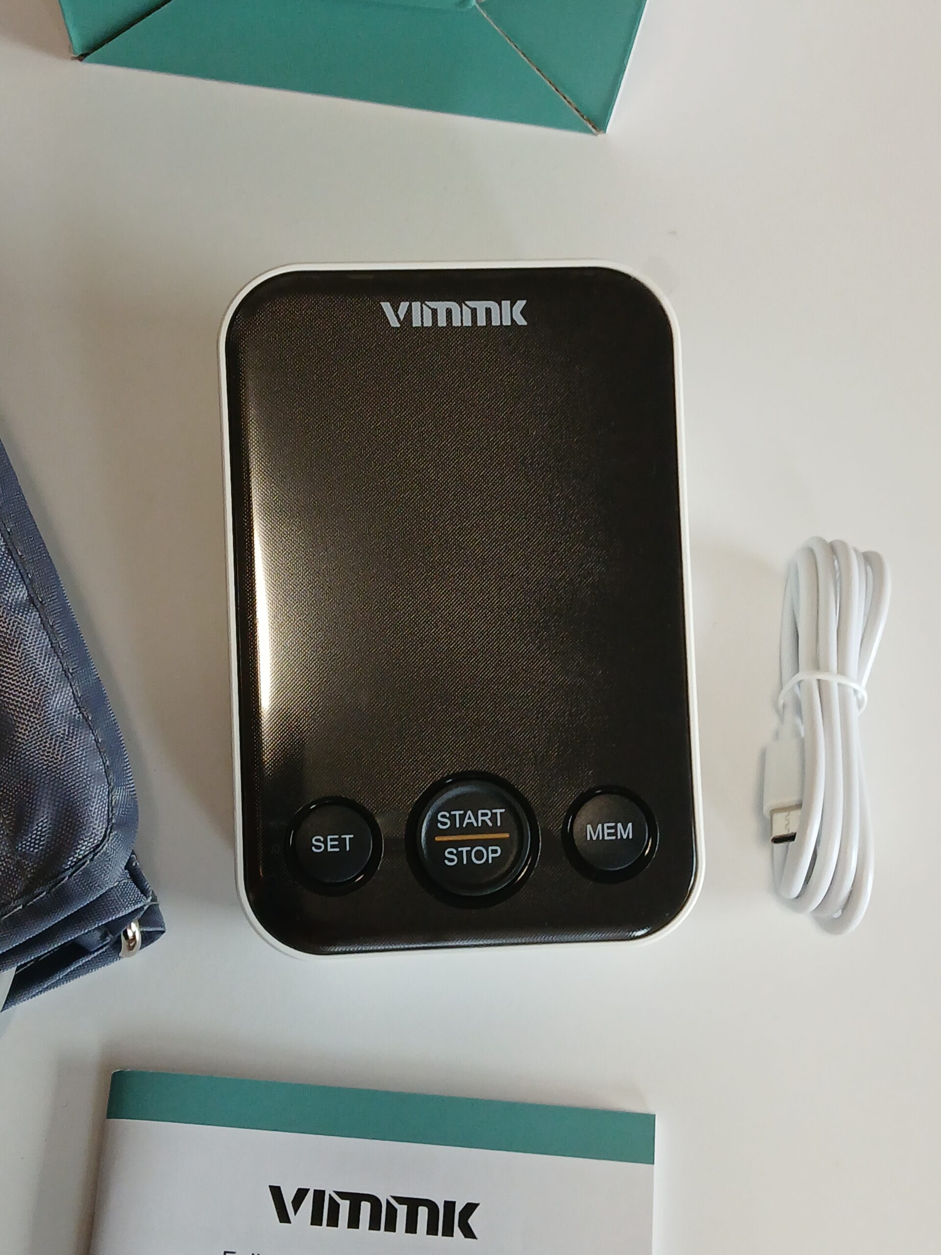 Ciśnieniomierz naramienny VIMMK C04 automatyczny pamięć 2x120 USB-C - obrazek 3