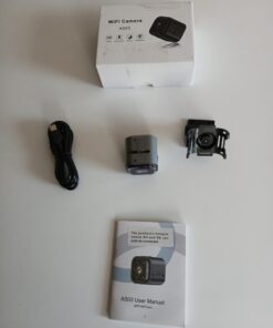 Mini kamera bezprzewodowa WiFi AS03 HD detekcja ruchu nocna iWFCam niania live