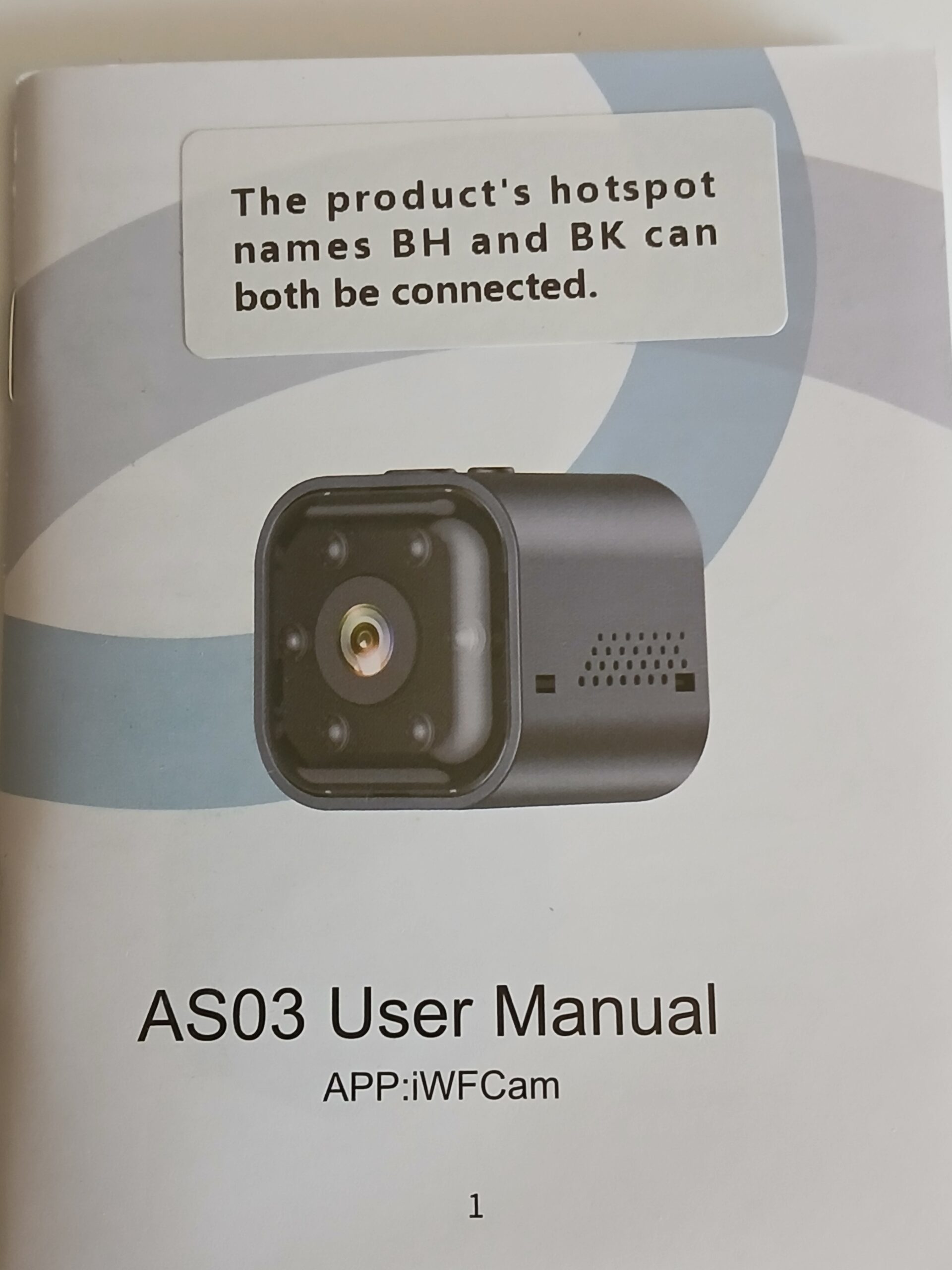 Mini kamera bezprzewodowa WiFi AS03 HD detekcja ruchu nocna iWFCam niania live - obrazek 7