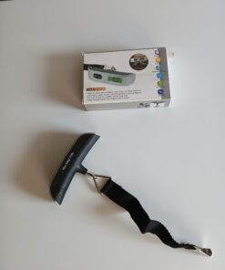 Cyfrowa waga bagażowa wisząca do walizek 50kg LCD podświetlana - obrazek 3