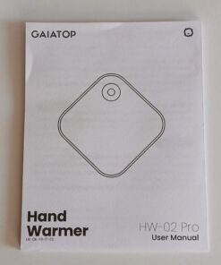 Alternative view of Akumulatorowy podgrzewacz do rąk Gaiatop HW-02 Pro USB-C kieszonkowy