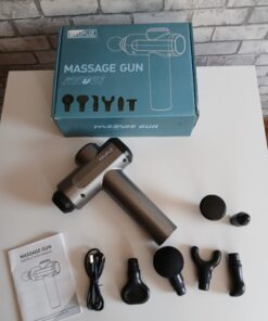 Pistolet do masażu masażer EKUPUZ NS061 30 biegów 6 głowic