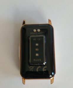 Elegancki smartwatch opaska Rose Gold + 2 paski (Mesh + Silikon) - obrazek 5