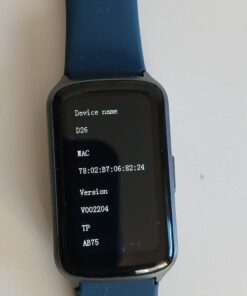 Smartwatch opaska Amzhero D26 powiadomienia sport kroki sen puls - obrazek 3