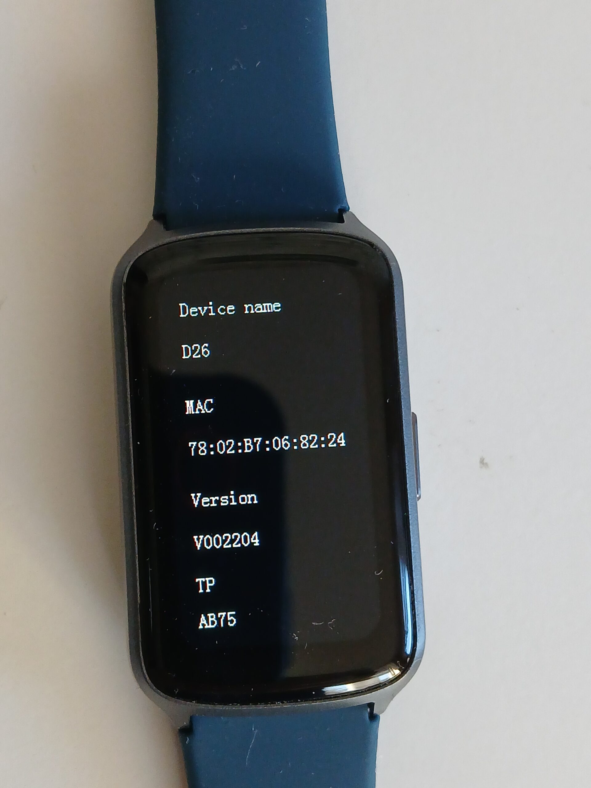 Smartwatch opaska Amzhero D26 powiadomienia sport kroki sen puls - obrazek 3
