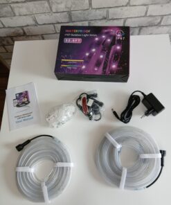 Taśma LED zewnętrzna wodoodporna IP67 10m (2x5m) Bluetooth aplikacja