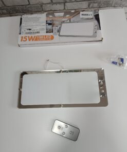 Lampa sufitowa LED do kampera przyczepy łodzi 15W 198 LED 12-30V pilot