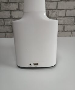 Lampka biurkowa LED zegar termometr przybornik RGB multicolor - obrazek 4