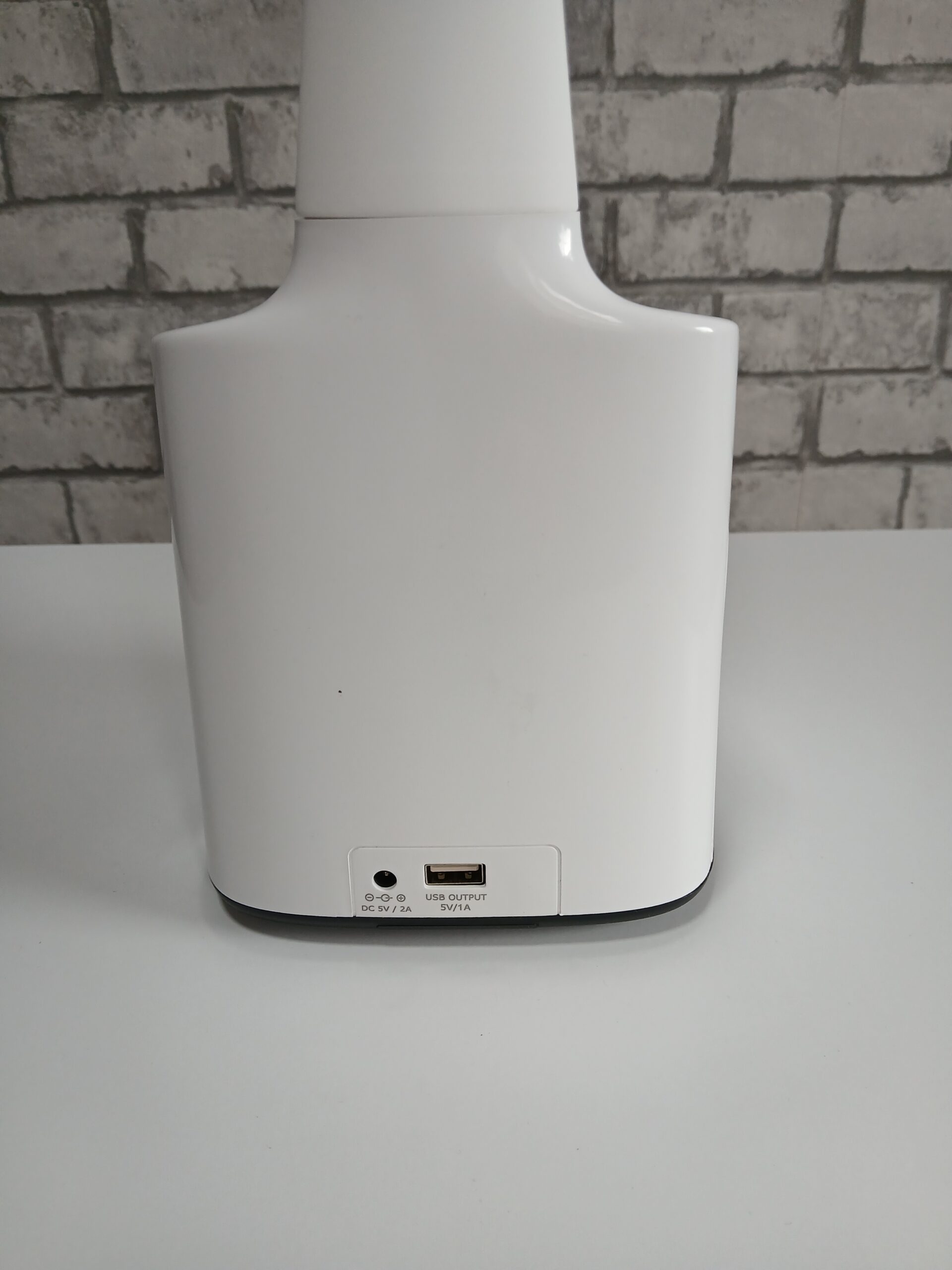 Lampka biurkowa LED zegar termometr przybornik RGB multicolor - obrazek 4