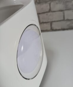 Lampka biurkowa LED zegar termometr przybornik RGB multicolor - obrazek 7