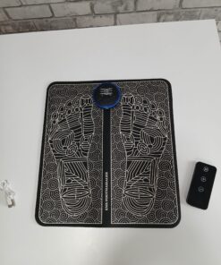 Mata do masażu stóp EMS elektrostymulator krążenie pilot