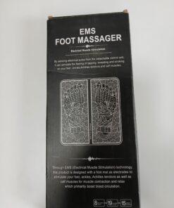 Mata do masażu stóp EMS elektrostymulator krążenie pilot - obrazek 6