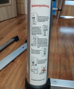 Drabina teleskopowa aluminiowa przegubowa 2w1 łączona (5m / 2.5m+2.5m) nowa - obrazek 4