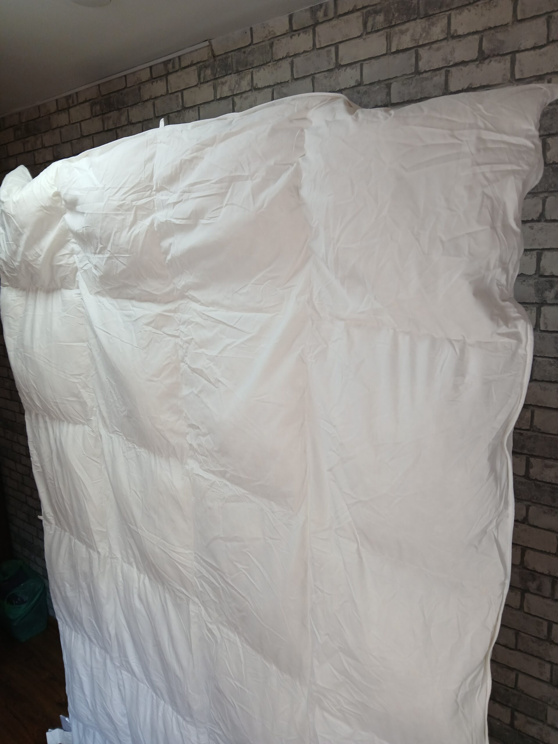 Kołdra puchowa całoroczna 10.5 TOG 100% bawełna Downpass Oeko-Tex - obrazek 3