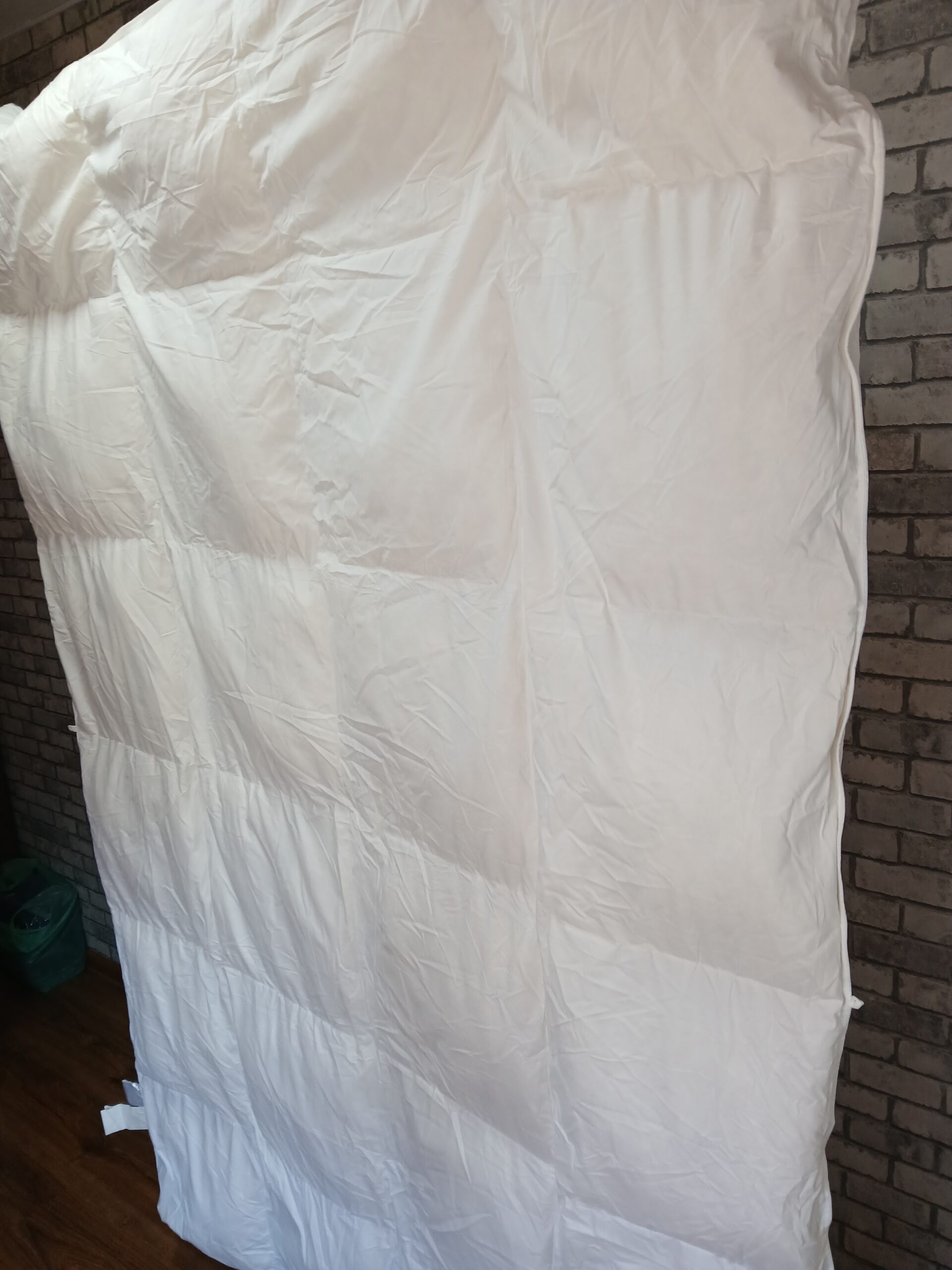 Kołdra puchowa całoroczna 10.5 TOG 100% bawełna Downpass Oeko-Tex