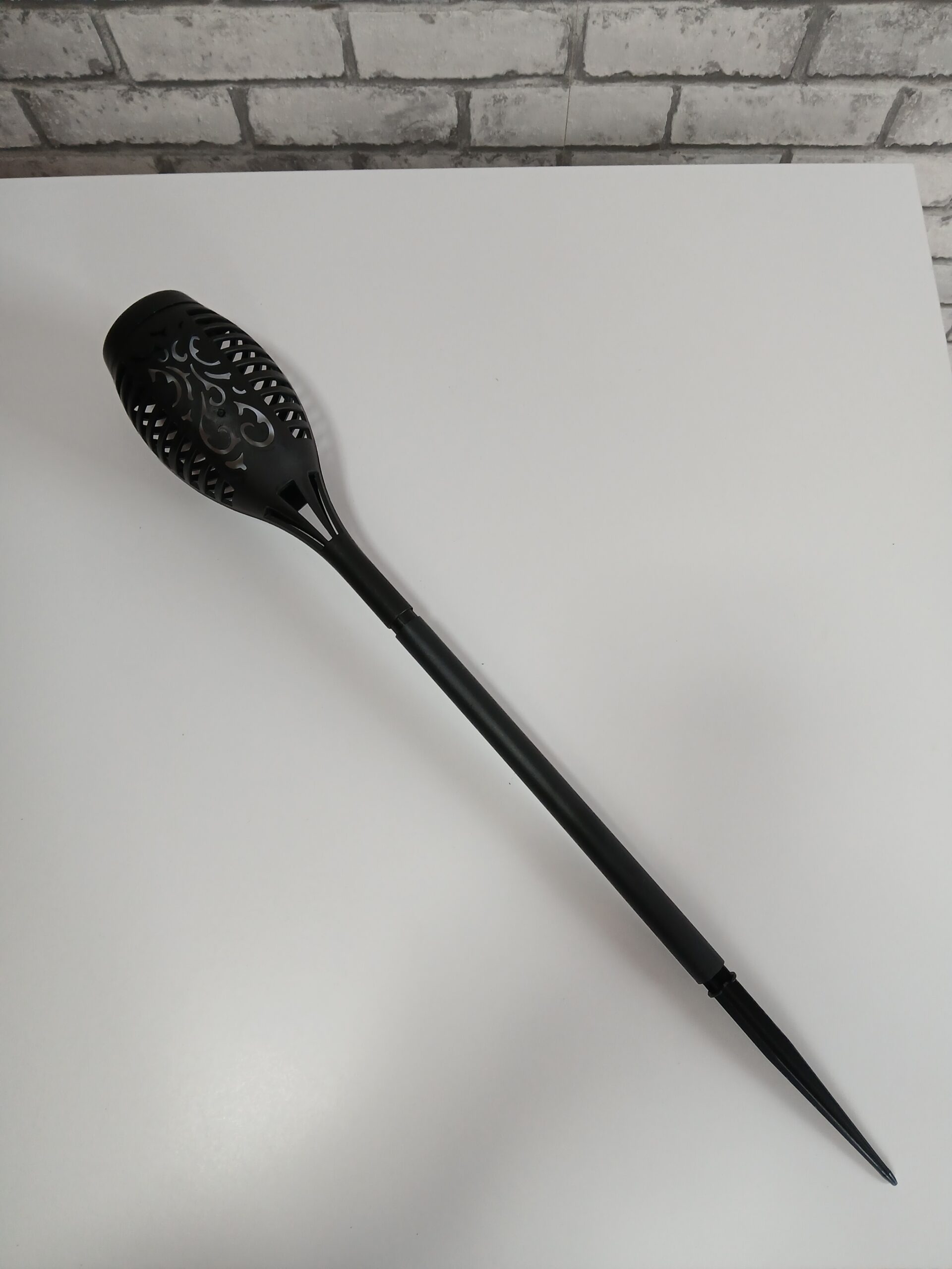 Lampa solarna pochodnia LED z efektem płomienia – Zestaw 6 szt. - obrazek 3