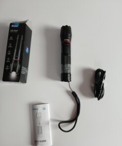 Alternative view of Latarka taktyczna LED Blukar K9186 USB-C zoom 10 trybów