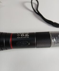 Latarka taktyczna LED Blukar K9186 USB-C zoom 10 trybów - obrazek 5