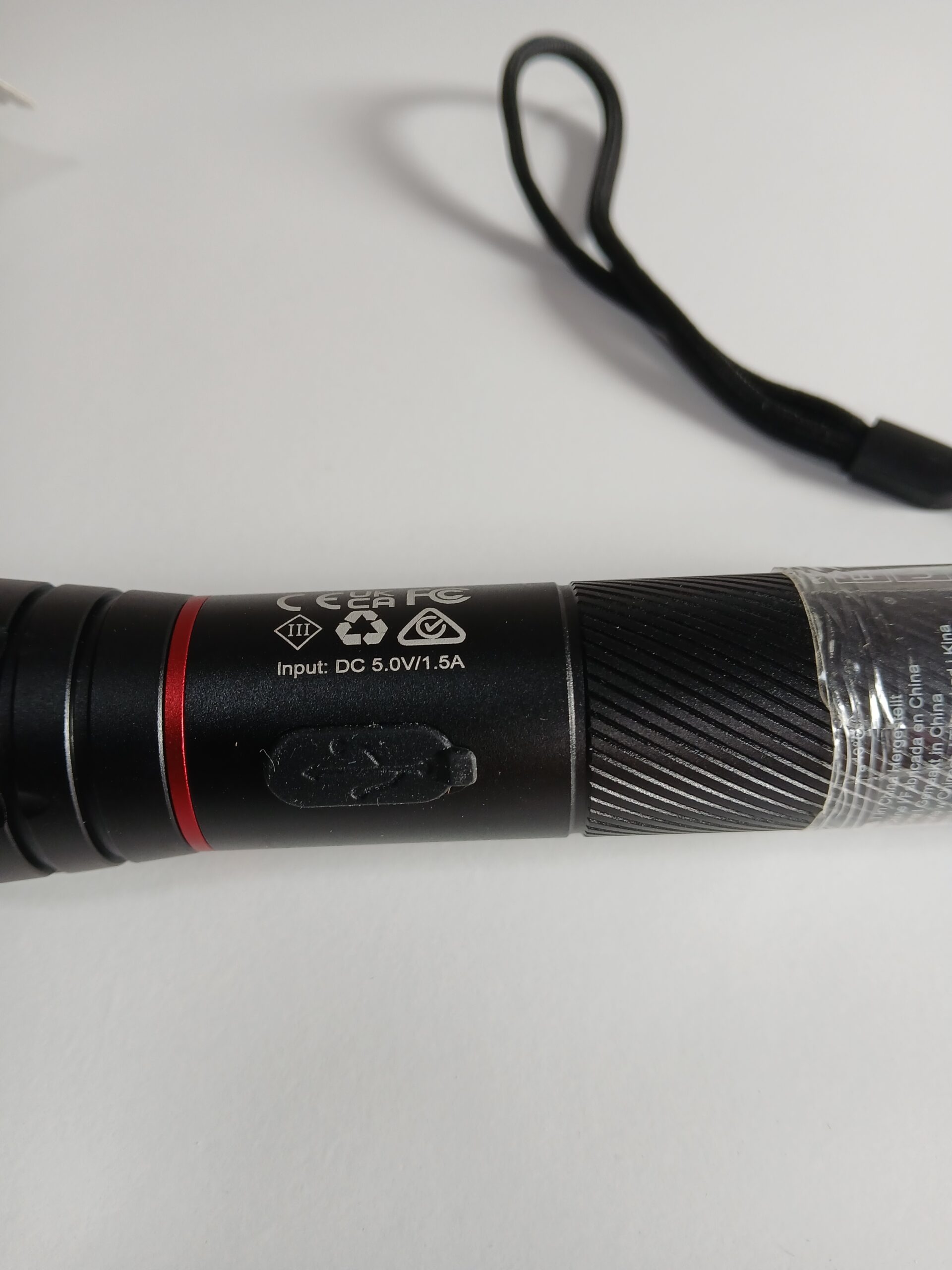 Latarka taktyczna LED Blukar K9186 USB-C zoom 10 trybów - obrazek 5