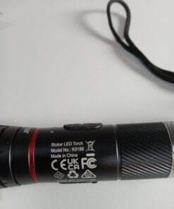 Latarka taktyczna LED Blukar K9186 USB-C zoom 10 trybów - obrazek 6