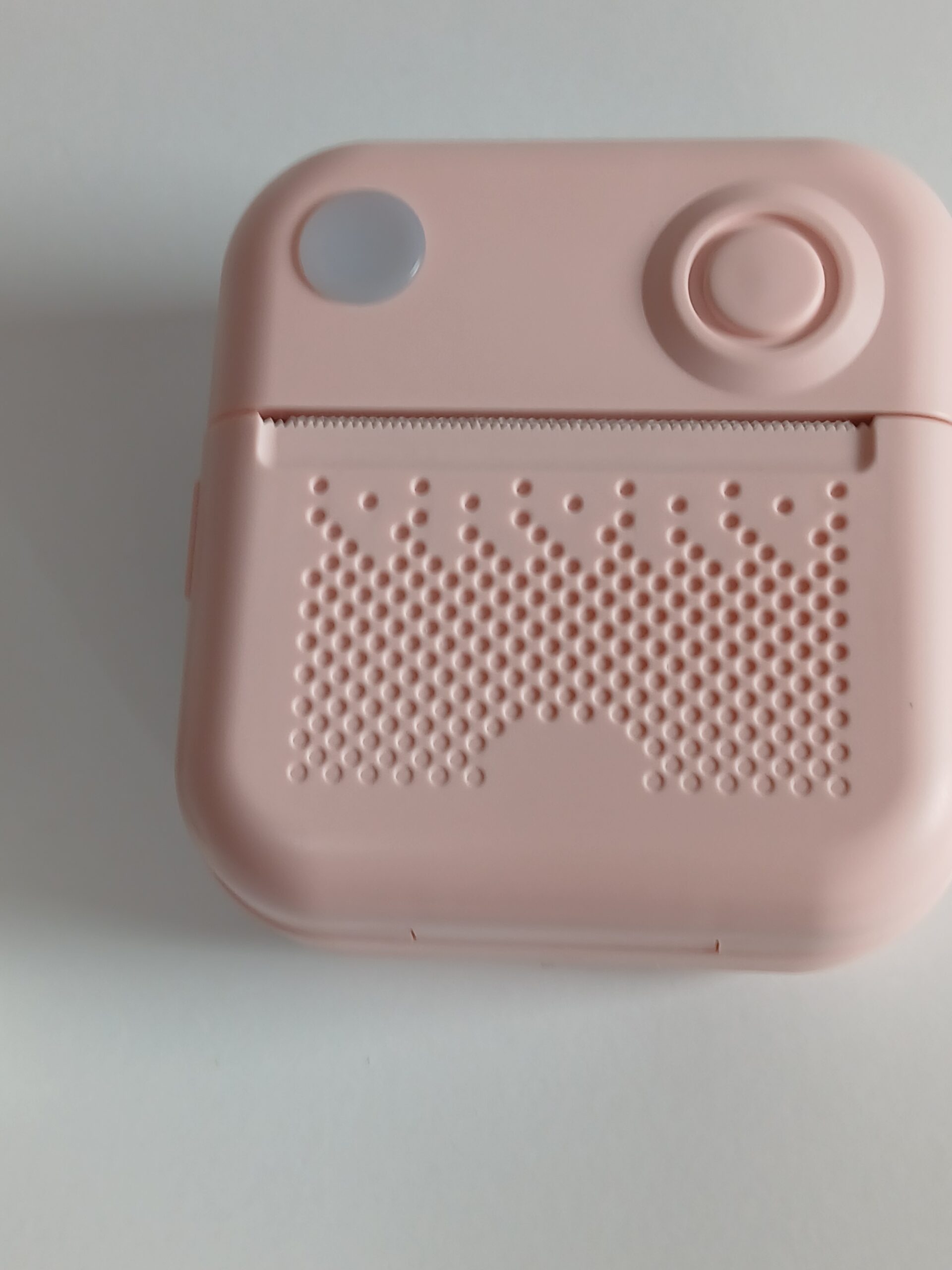 Mini drukarka termiczna Bluetooth różowa LX-D3 + rolki papieru - obrazek 4